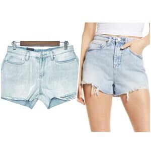 Blank NYC | Women | The Essex Distressed Classic Cut-Off Shorts | SIze 28